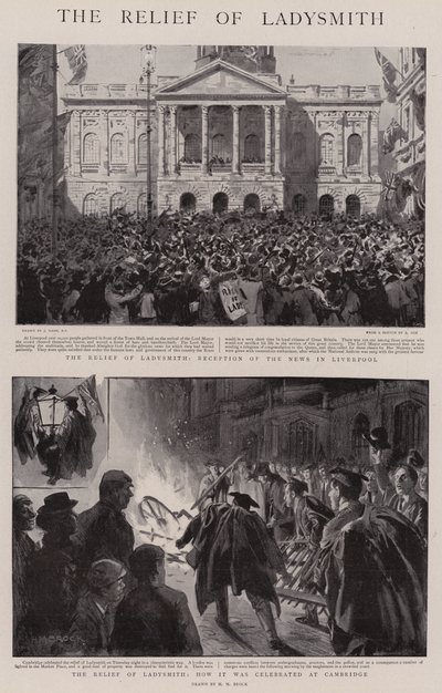 The Relief of Ladysmith by Joseph Nash